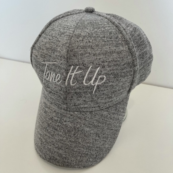 TONE IT UP HEATHER GRAY BASEBALL CAP - Picture 4 of 8